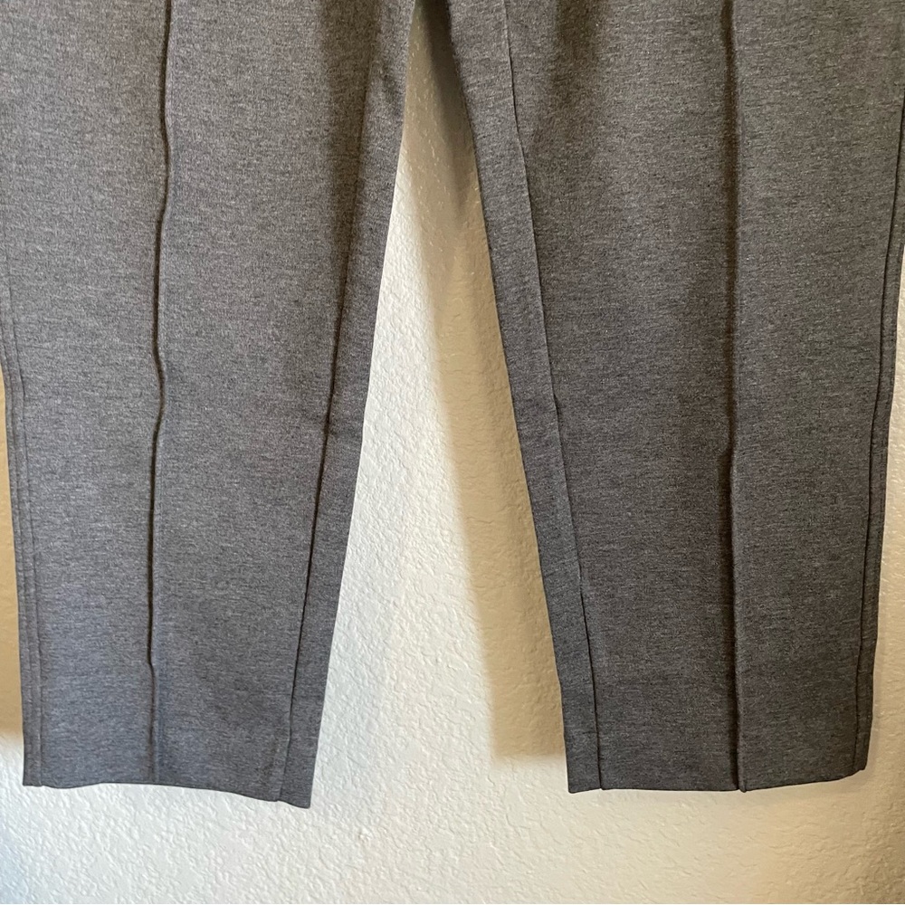 NWT Everlane The Dream Pant Center Seam Pleat Heathered Grey F-BTM-CTN-PNT - Picture 3 of 8
